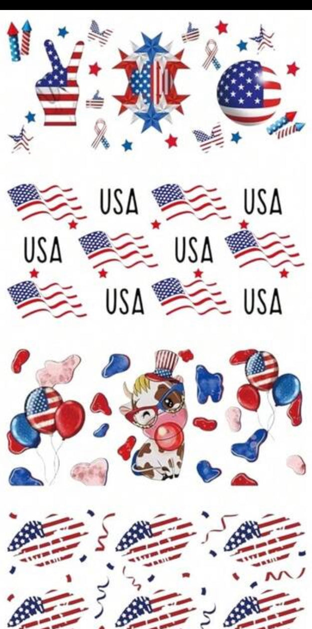 July 4th decal