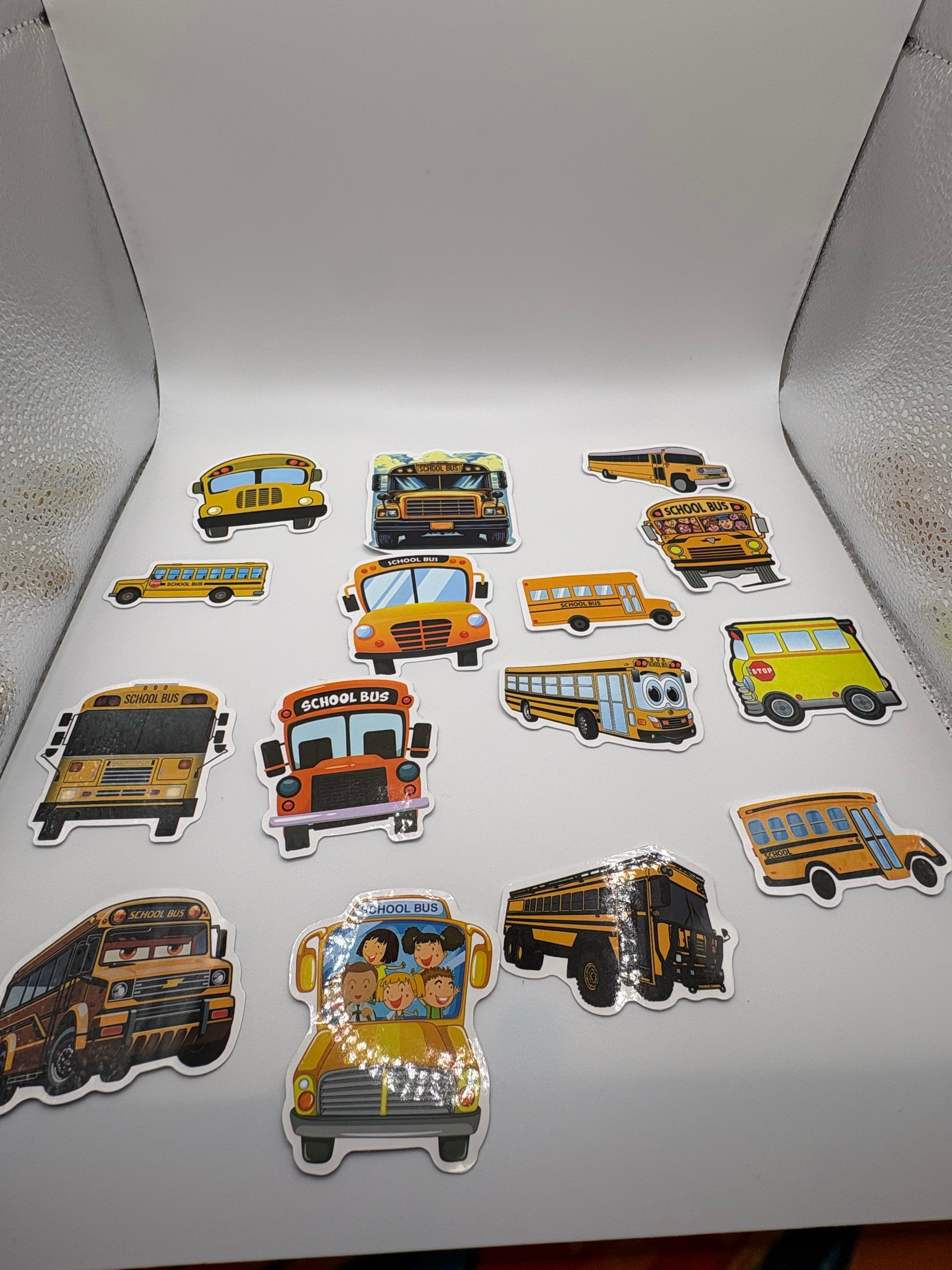 School bus 1 decal