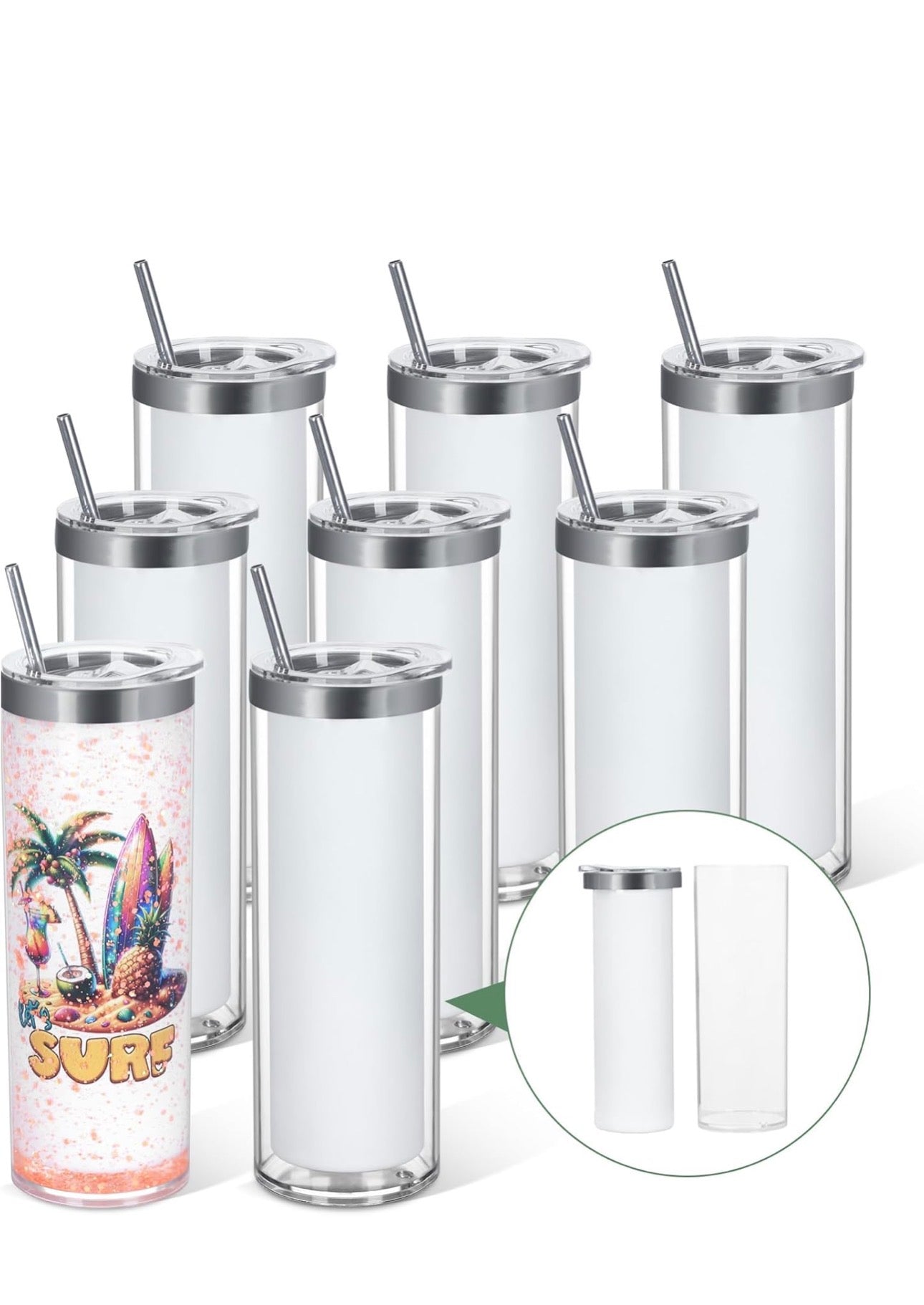 20 oz Steel insulated tumbler