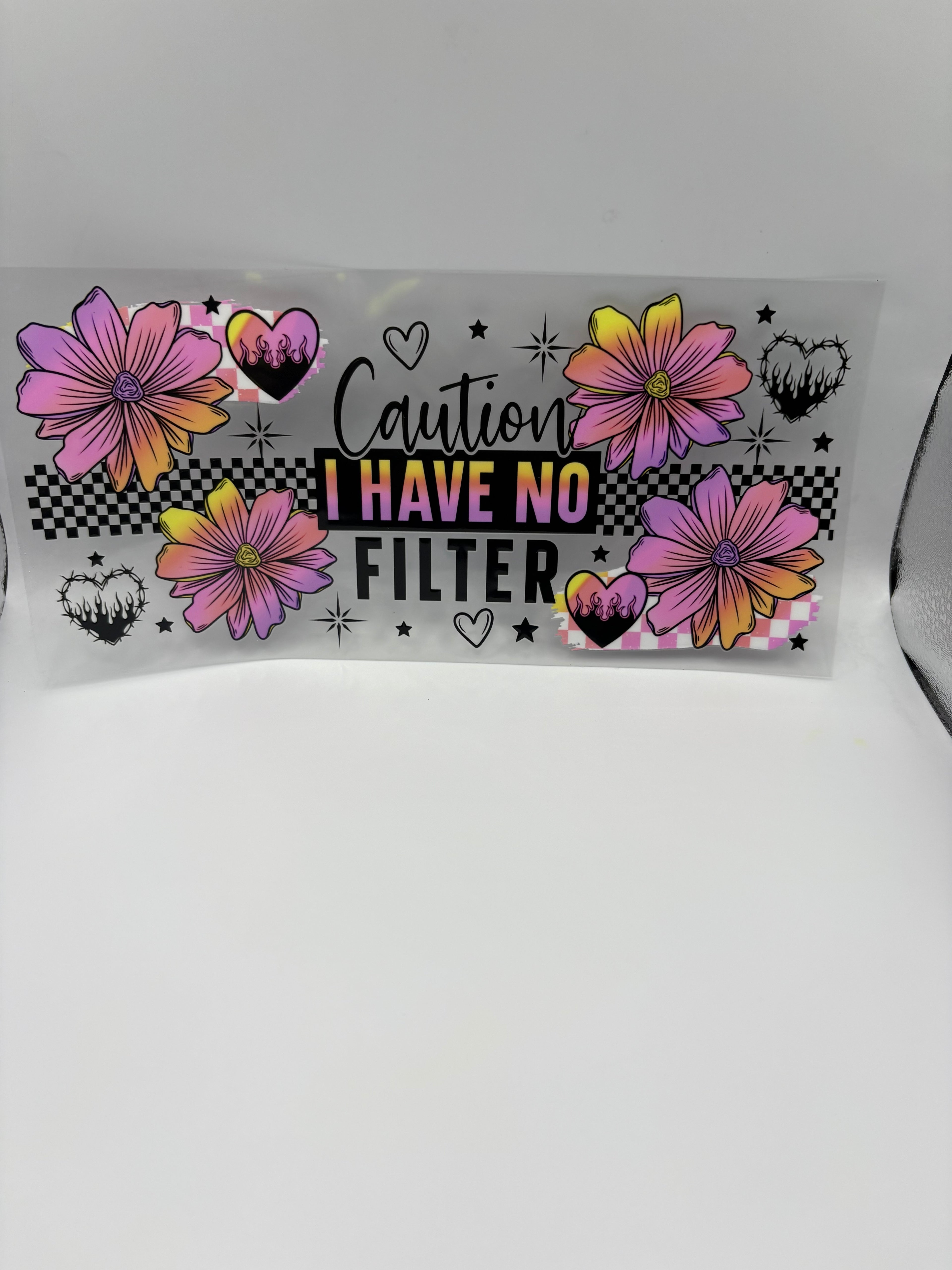 No Filter decal