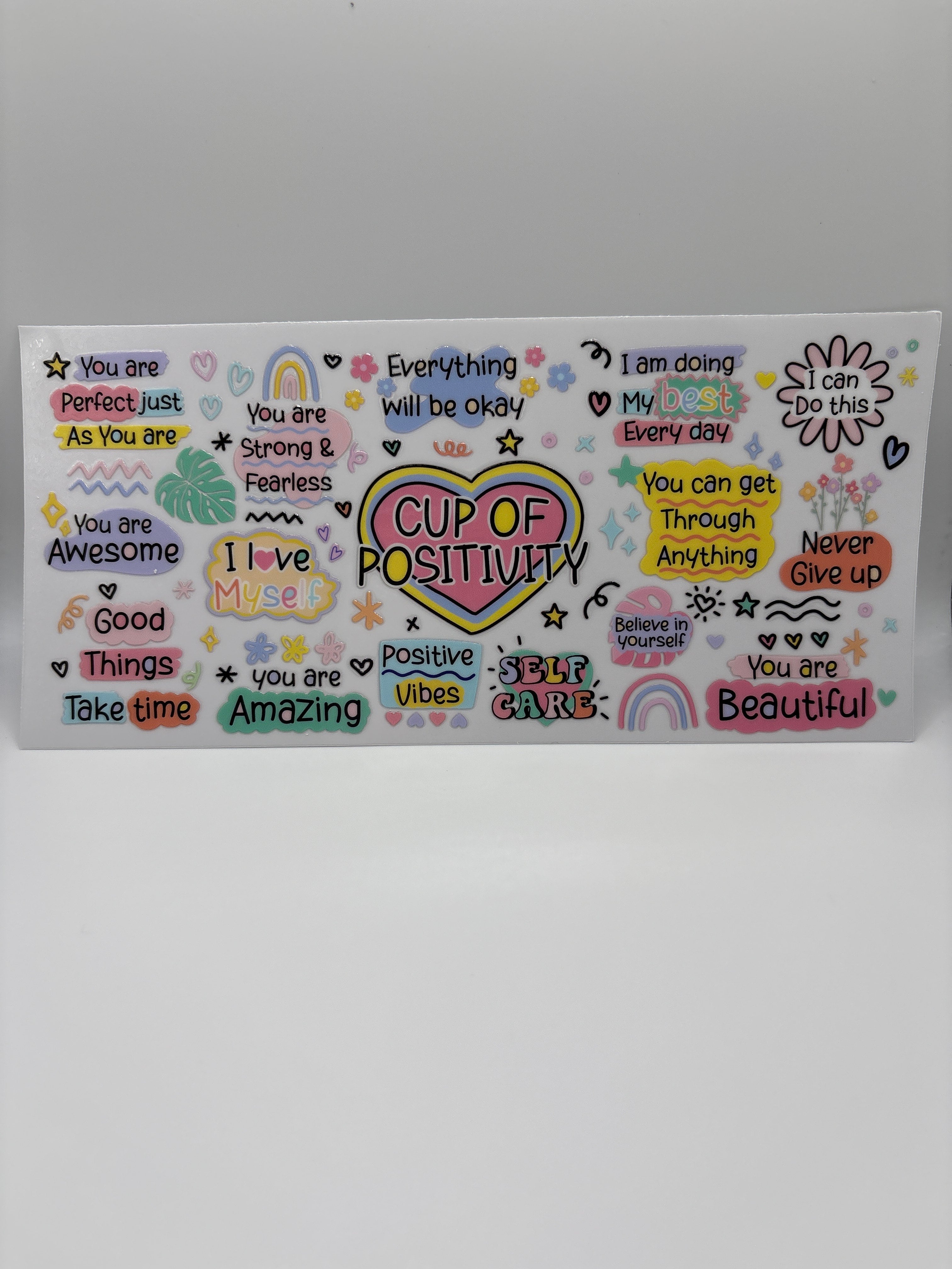 Positivity decal